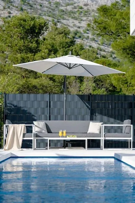 Exclusive Villa Calma II - Heated Pool, Sea View Starigrad Paklenica