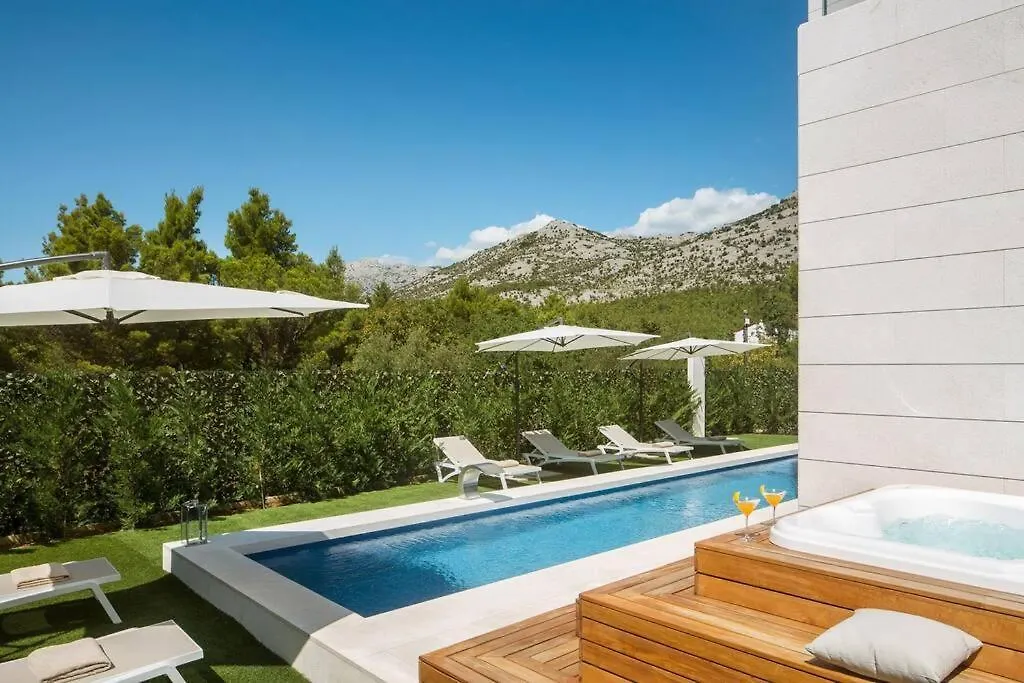 Exclusive Villa Calma II - Heated Pool, Sea View Starigrad Paklenica Croatia